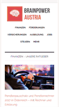 Mobile Screenshot of brainpower-austria.at